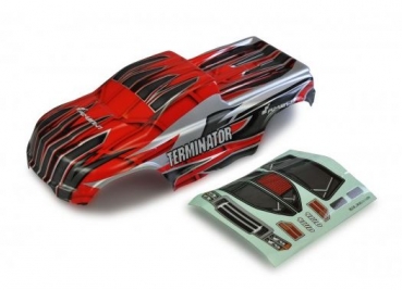 004-22318-001 Karosse 1:10 Terminator-MT rot/schwarz