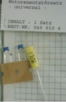 0400106 Entstörsatz E-Motore universal