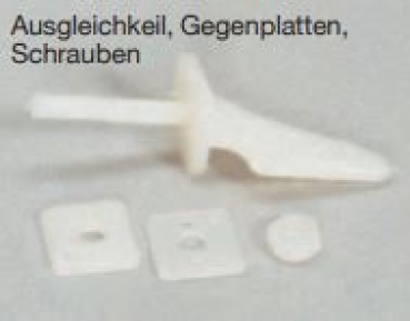 1013246 Ruderhorn 22mm mit M3 Gewindebolzen 2 Stück