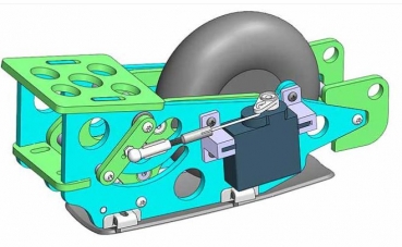 1-01759 Einziehfahrwerk Lentus (MPX) FES-tauglich!