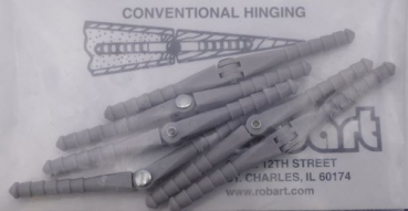 1045113 Stiftscharniere Robart 3mm 6 Stück