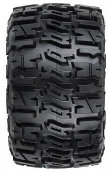 PRO1170-10 Reifen/F. TRX7 Trencher Front/Rear 2.8" MT Tires Mounted 12mm Blk Raid (2)