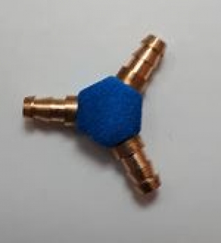 174555 T-Verbinder für Schlauch ALU Ø 2,5mm