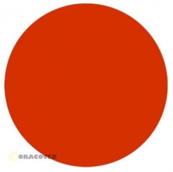 21-060-002 ORACOVER Bügelfolie orange 2 mtr. Rolle