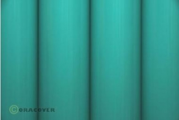 21-017-002 ORACOVER Bügelfolie türkis 2 mtr. Rolle