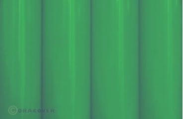 21-41-002 ORACOVER Bügelfolie fluoreszierend grün 2 mtr.Rolle