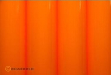 21-065-002 ORACOVER Bügelfolie fluoreszierend signalorange lfd. Meter