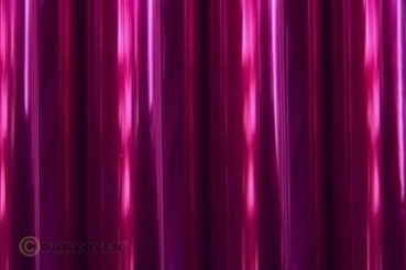 21-073-002 ORACOVER Bügelfolie transparent magenta lfd. Meter