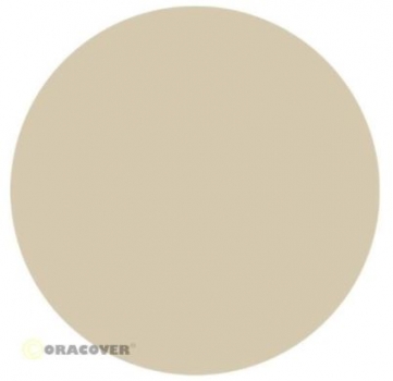21-012-002 ORACOVER Bügelfolie Cream 2 mtr.-Rolle