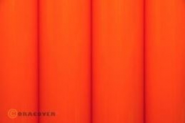 21-060-002 ORACOVER Bügelfolie orange 2 mtr. Rolle