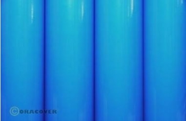 21-051-002 ORACOVER Bügelfolie fluoreszierend blau
