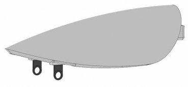 1-02829 Kabinenhaube Easy-Glider-4 mit Befestigung