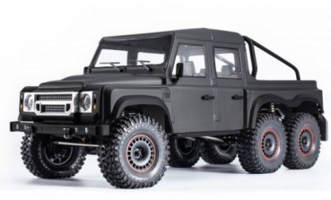 22555 AMXROCK RCX10.3B SCALE CRAWLER 6X6 PICK-UP 1:10 ARTR GRAU