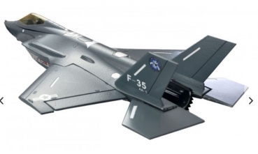 24116 AMXFLIGHT F-35 JET 72mm EPO PNP GRAU