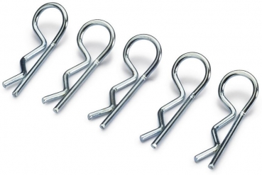 AB2440013 Karosserieklammern 28mm silber 10 Stück