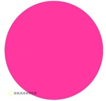 25-014-002 ORASTICK Klebefolie fluoreszierend neon-pink 2 mtr. Rolle