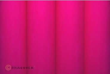 25-025-002 ORASTICK Klebefolie fluoreszierend pink 2 mtr. Rolle