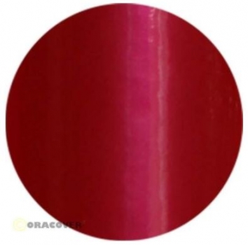 25-027-002 ORASTICK Klebefolie perlmutt rot 2 mtr. Rolle