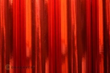 25-093-002 ORASTICK Klebefolie chrom-rot 2 mtr. Rolle