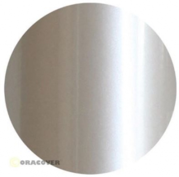25-016-002 ORASTICK Klebefolie perlmutt weiß 2 mtr. Rolle