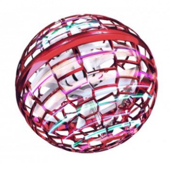 25321 MAGISCHER HOVER FLY BALL 96MM MIT GYRO, ROT