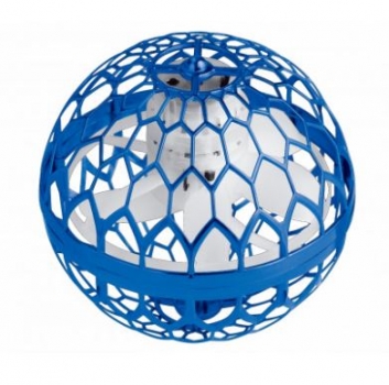 25322 MAGISCHER HOVER FLY BALL 96MM MIT GYRO, blau