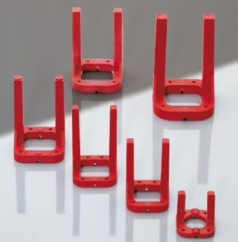 36073 Motorträger 32x70mm/4-6ccm GFK rot