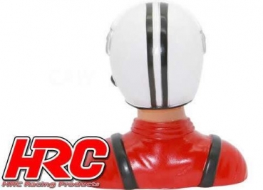HRC38030A Pilot Sport /1:6 Helm weiß/rot