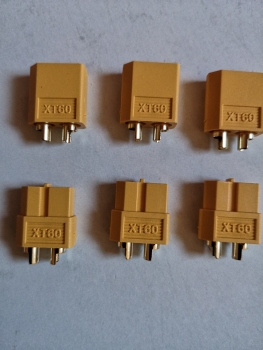 40014 XT-60 Stecker/Buchse 3 Paar