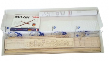 4010 MILAN Laser Cut Holzbausatz Hochleistungs-Elektrosegler