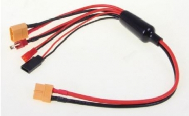 46171 Ladeadapter XT60(Buchse) -> Multi-R1/4