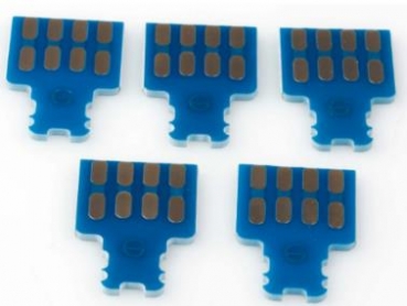 46311 mpx8pol Lötplatine 8-pin 5 Stück
