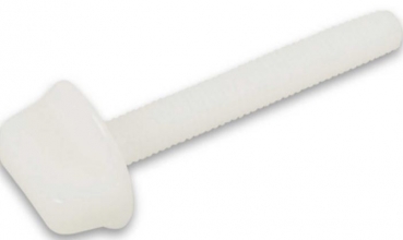 50991018 M5x40 Griffschrauben Nylon/weiß 10 Stück