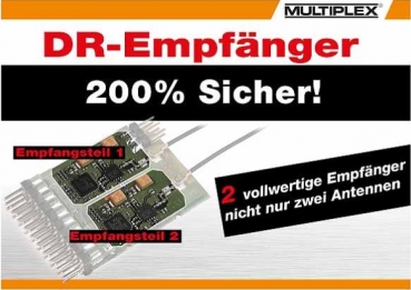 55811 Empfänger M-LINK RX-7DR Tele