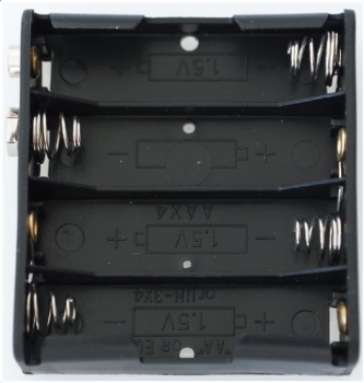 Batteriebox 4x AA flach KK