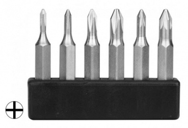 mbs61 Mini Bit Sortiment Kreuz 6-tlg.