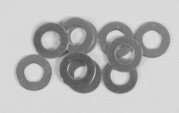 6740 Zehntelscheiben (Paßscheibe) 6x12x1mm - 10 Stück