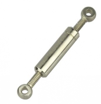 701104 Spannschloss M2 Edelstahl silber