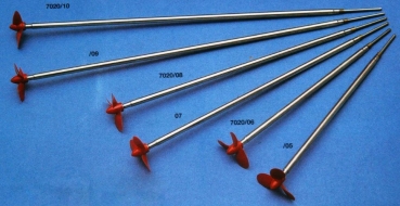 7020/08 Stevenrohr/Welle 2/200mm 3-Blatt Propeller