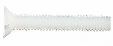 713347 M4x40 Senkschrauben Nylon 10 Stück