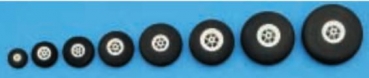 735319 Räder 20/5mm extraleicht 0,8g