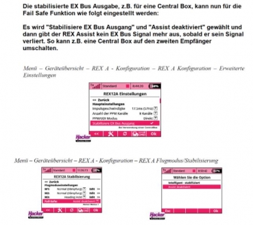 80001244 Empfänger Jeti-DUPLEX REX-12EX/Assist
