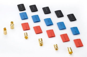 HW86070020 Goldkontakt Stecker Set 6.0mm 3 Paare