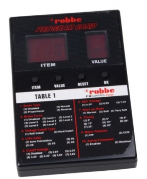 8720 ProgCard RoControlPRO LCD -8,4V