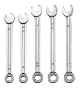 920 Mini Ring-Maulschlüssel Set 5-tlg.