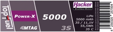 95000361 Lipo 11,1/5000 POWER-Xmtag XT90AB/XH