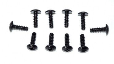 1230226 3x10mm Kreuzschlitz/Scheibe Kopf 10 Stück