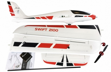 24135 AMXPLANES SWIFT 2100 MOTORSEGLER EPO PNP