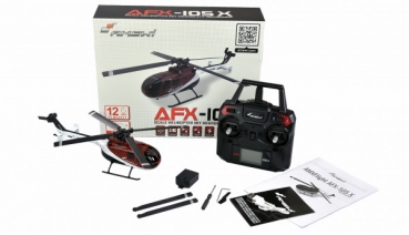 25320 AFX-105 X 4-KANAL HELIKOPTER 6G 2,4GHZ RTF