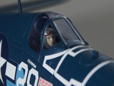 DB001PB DERBEE F4U-Corsair 75cm PNP blau Warbird